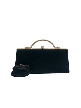 After Five Black Vintage Evening Handbag